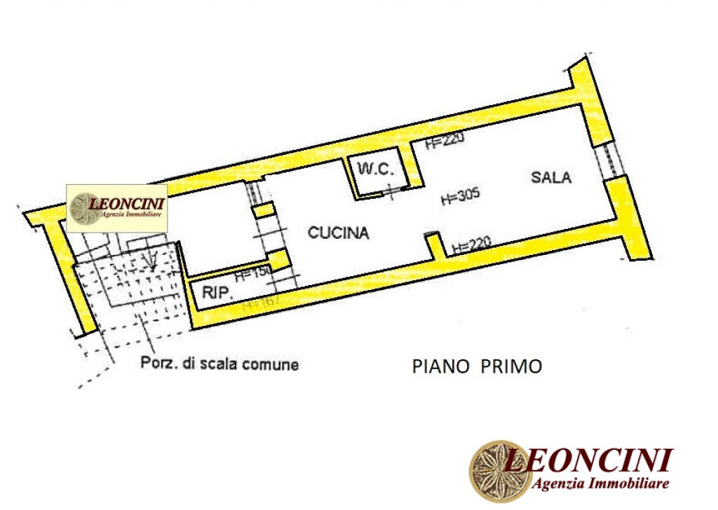 Appartamenti trilocale in vendita  45 m², Pontremoli, località Centro Storico