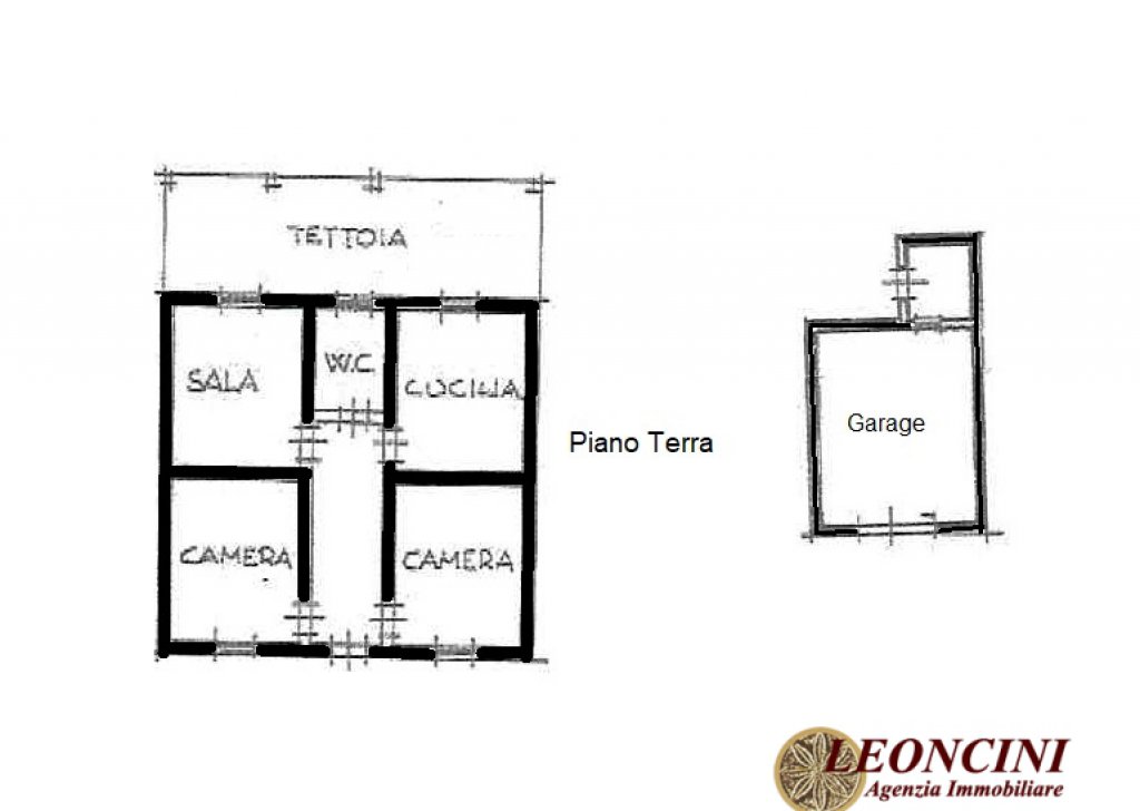 Sale Semi-Detached Villafranca in Lunigiana - A330 semi-detached house with garden Locality 